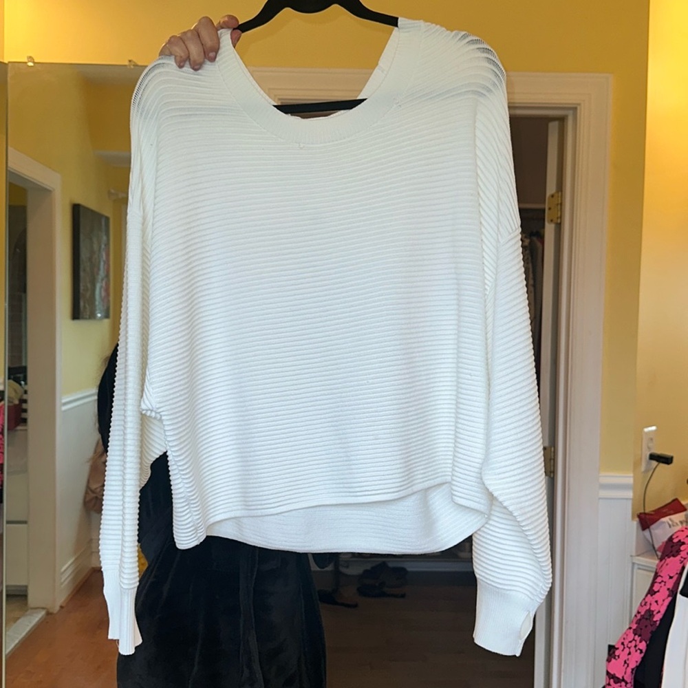 Aerie white sweater